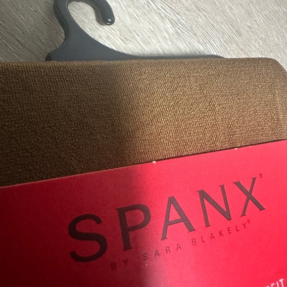 SPANX Chocolate Tight-End Tights Brown Size B - Picture 3 of 6